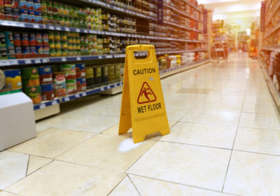 Did You Slip and Fall While Grocery Shopping?